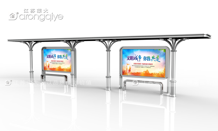 廠家揭秘不銹鋼候車亭優點有哪些配圖二